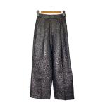 ショッピングzara ZARA◆MAISON SPECIAL/ストレートパンツ/XS/ポリエステル/SLV