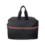 GUCCI* сумка "Boston bag" / парусина /BLK/ одноцветный /374770