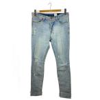 ksubi* обтягивающий брюки /32/ хлопок /BLU/MPS23DJ002