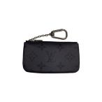 LOUIS VUITTON◆ポシェット・クレ_モノグラム・エクリプス・リバース_GRY/PVC/BLK/メンズ