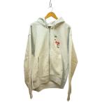 ショッピングstussy STUSSY◆24AW/Kingpin Zip Hoodie/ジップパーカー/XL/コットン/グレー/1975037