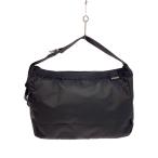 CHROME◆NEWSPAPER MESSENGER/ニュースペーパー/ショルダーバッグ/ブラック/26L