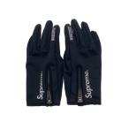 Supreme*24AW/WINDSTOPPER ZIP GLOVES/ перчатки / полиэстер / черный / мужской //