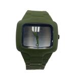 ショッピングnixon NIXON◆クォーツ腕時計/アナログ/ラバー/BLK/KHK/THE RUBBER PLAYER