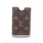 LOUIS VUITTON◆エテュイ・IPHONE4_モノグラム_BRW/--/BRW/レディース