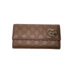 ショッピングgucci GUCCI◆長財布/ピンク/総柄/レディース/251861・0959