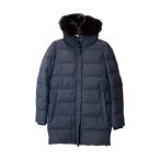 ショッピングduvetica DUVETICA◆AEGLOS/ロングダウンジャケット/38/コットン/NVY/D-4010.00/1165-FGB