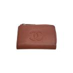 ショッピングCHANEL CHANEL◆ココマーク/キャビアスキン/コインケース/レザー/ピンク/レディース