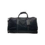 COACH◆2WAY/ボストンバッグ/レザー/ナイロン/ブラック/5497