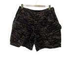 S.W.U.N/カーゴショートパンツ/グレー/L/コットン/カモフラ