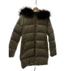 ショッピングduvetica DUVETICA◆ロングダウンジャケット/フードコート/40/ナイロン/グレー/MFG-1057R