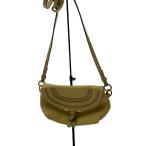ショッピングchloe Chloe◆ミニマーシー/ショルダーバッグ/レザー/イエロー/03-12-62-65