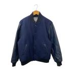 HOUSTON◆スタジャン/L/ウール/NVY/51238