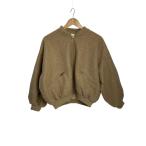 ショッピングzara ZARA◆ブルゾン/--/ポリエステル/BEG/RUC80089348-4