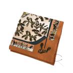 HERMES* шарф /--/ многоцветный / общий рисунок / женский 