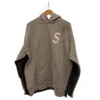 ショッピングsupreme Supreme◆パーカー/XL/コットン/GRY/21FW/オーバーサイズ/切替デザイン/SUPREME/シュプリーム