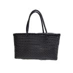 ショッピングカゴバッグ SANRAMI◆カゴバッグ/--/BLK/25-092-463-0001-2-0