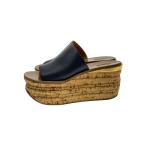 ショッピングchloe Chloe◆ウェッジソールサンダル/35/BLK/CH24561