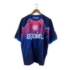 FRED AGAIN../フジロック FOOTBALL Tシャツ/XL/ポリエステル/NVY/プリント