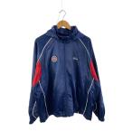 Supreme◆24SS/Satin Hooded Track Jacket/ジャケット/L/コットン/NVY