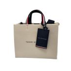 TOMMY HILFIGER◆トートバッグ/--/CRM