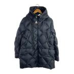 ショッピングmoncler MONCLER◆ダウンジャケット/2/ナイロン/BLK/無地/A20914236649/EDWIN GIUBBOTTO//