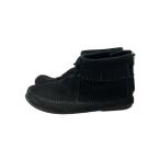 ショッピングMINNETONKA MINNETONKA◆チャッカブーツ/US6.5/BLK/スウェード