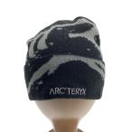 ショッピングarc ARC’TERYX◆Grotto Toque/ニットキャップ/--/ポリエステル/BLK/メンズ