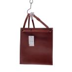 土屋鞄◆プットインポケット/ショルダーバッグ/レザー/BRW/DR1224BR