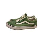 VANS◆ローカットスニーカー/24.5cm/GRN
