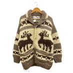 KANATA◆カウチン/ニット・セーター(厚手)/--/ウール