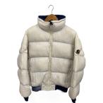 ショッピングmoncler MONCLER◆ski wear/アシックス社製/ダウンジャケット/--/ナイロン/CRM/無地/SMQ-278