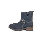 ショッピングエンジニアブーツ ALPHA INDUSTRIES◆エンジニアブーツ/25.5cm/NVY/スウェード/SK-2063