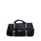 Supreme◆18SS/Large Duffle Bag/ボストンバッグ/ナイロン/BLK//