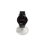 MOVADO/クォーツ腕時計/アナログ/ラバー/BLK/BLK/07.1.14.1145