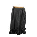 COMME des GARCONS COMME des GARCONS◆ボトム/XS/ポリエステル/BLK/無地/RN-P003/AD2024//