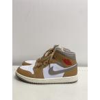 NIKE◆AIR JORDAN 1 MID_エア ジョーダン 1 MID/27cm/BEG