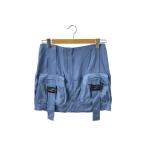 FENDI◆フェンディ/スカート/40/--/BLU/無地/FQ7475ANQ9 F1KE5//