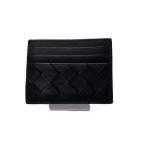 ショッピングbottega BOTTEGA VENETA◆カードケース/レザー/BLK/メンズ