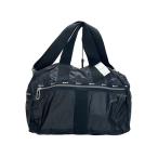 LESPORTSAC◆ボストンバッグ/ナイロン/BLK