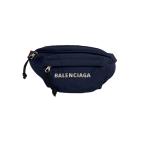 BALENCIAGA* сумка-пояс / нейлон /NVY/ одноцветный /569978
