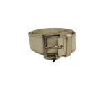 PRADA◆ベルト/レザー/WHT/メンズ