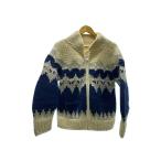 ショッピングカウチン FRON ENTERPRISES LTD◆カウチンセーター/ジャケット/--/ウール/WHT