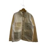 STUSSY◆カバーオール/M/コットン/WHT