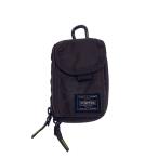 ショッピングPORTER PORTER◆ポーチ/ナイロン/BLK