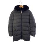 ショッピングduvetica DUVETICA◆ロングダウンジャケット/42/ナイロン/BLK