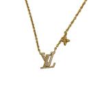 ショッピングVUITTON LOUIS VUITTON◆ネックレス・LV アイコニック/GLD/トップ有/M00596