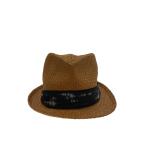 CA4LA◆ストローハット/--/BRW/メンズ