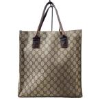 GUCCI◆トートバッグ/PVC/BEG/総柄/91249