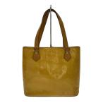 LOUIS VUITTON◆ヒューストン_モノグラム・ヴェルニ/エナメル/YLW/総柄